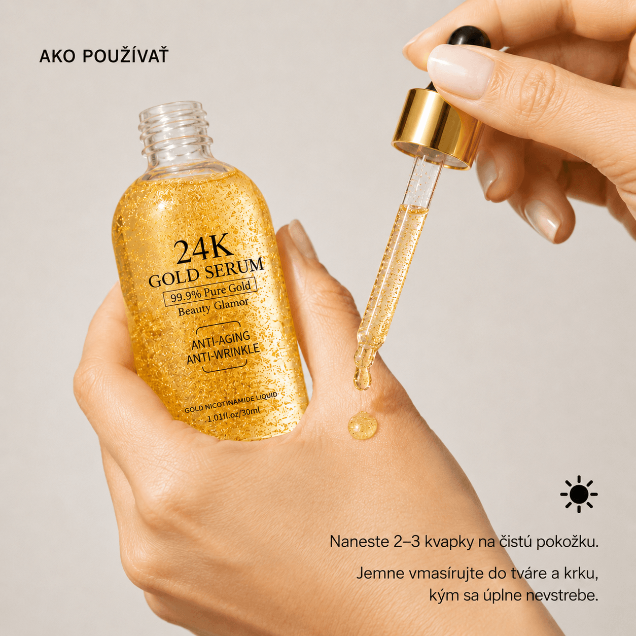 24K zlaté sérum