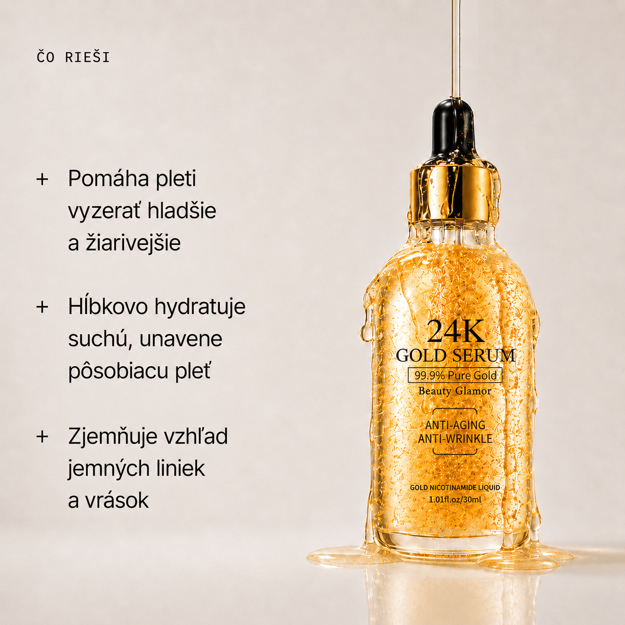 24K zlaté sérum