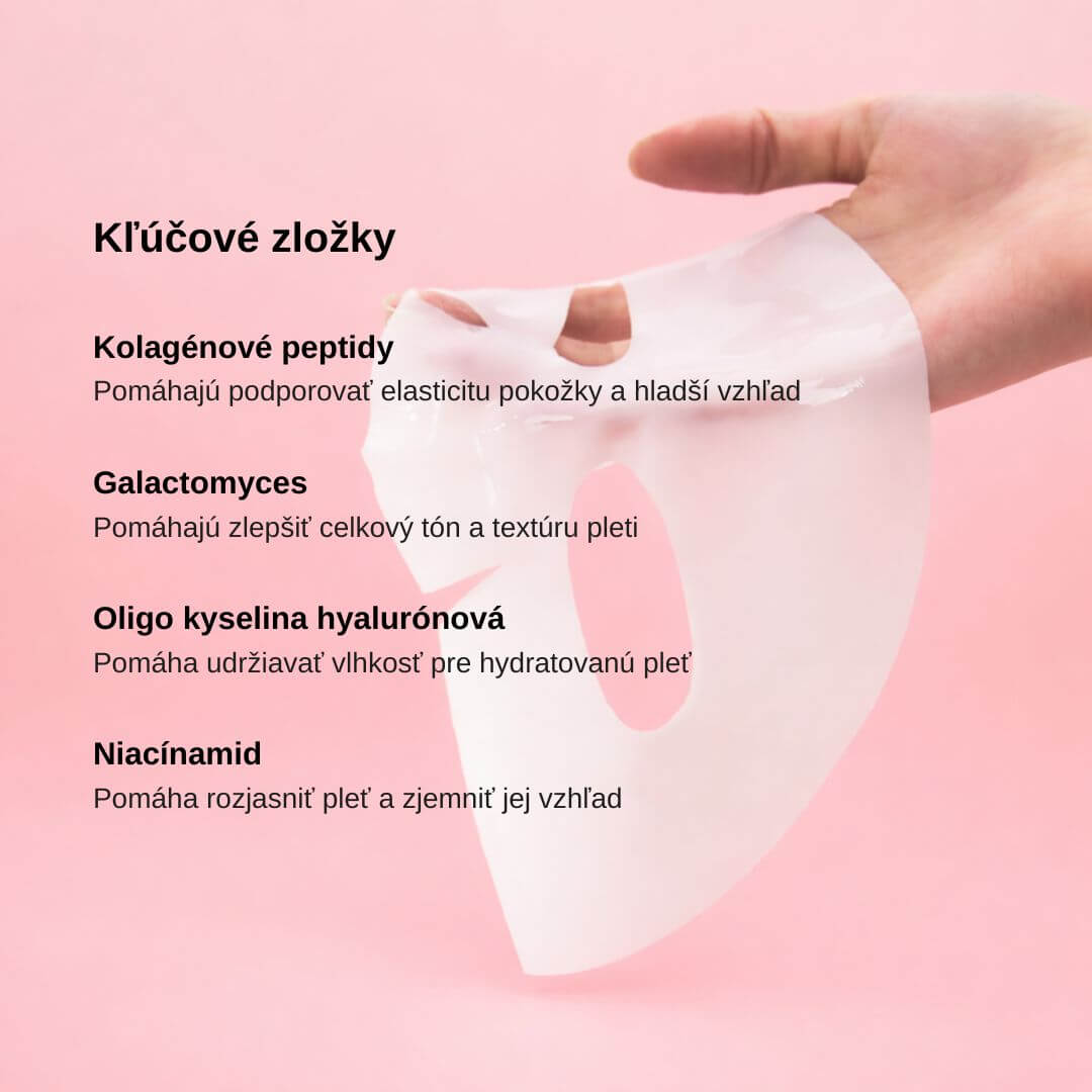 Kolagénová maska Overnight Glow