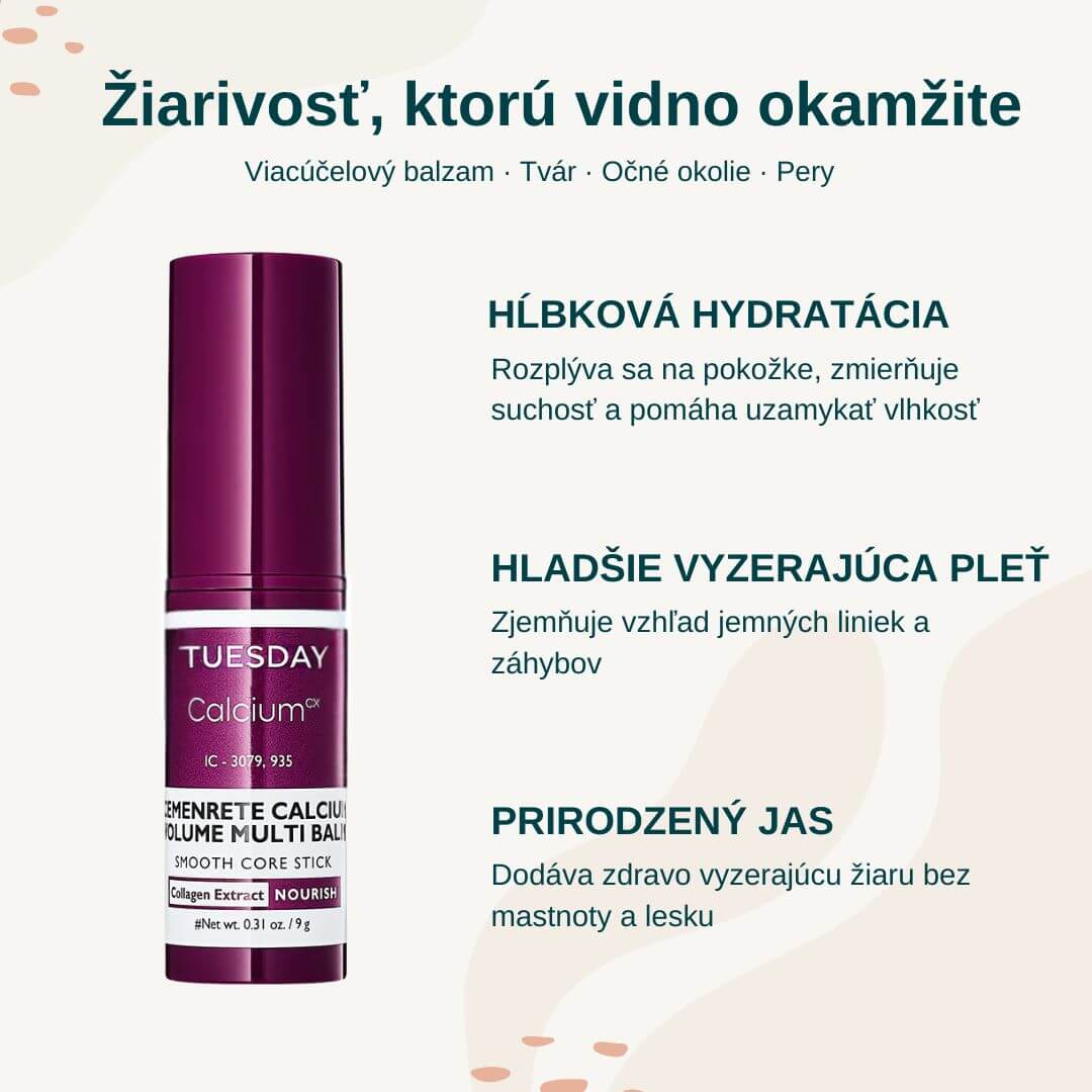 Hydratačný balzam pre okamžitý jas
