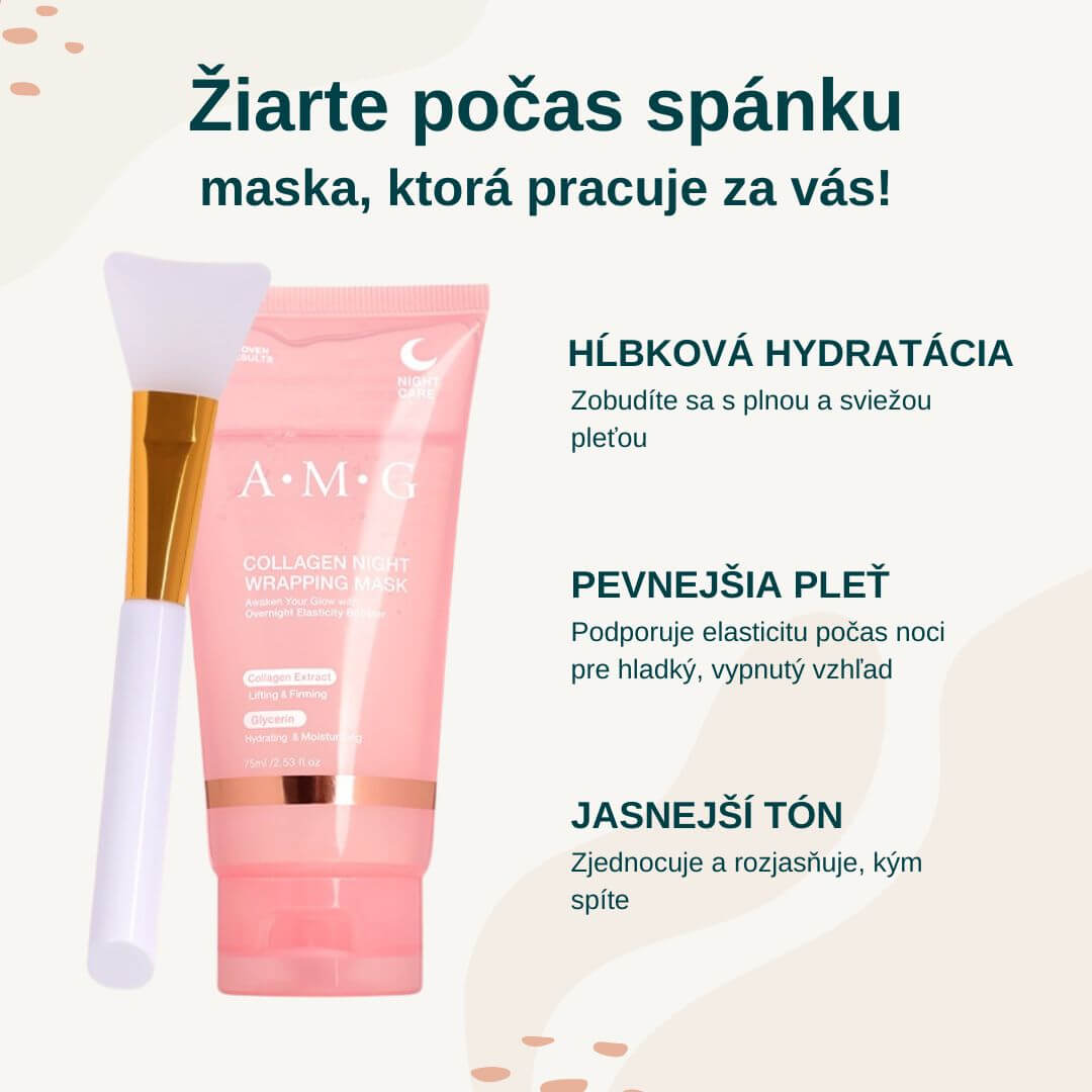 Kolagénová nočná maska GlowPeel™